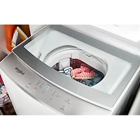 24 inch White Electric Washer/Dryer Stacked Laundry Center