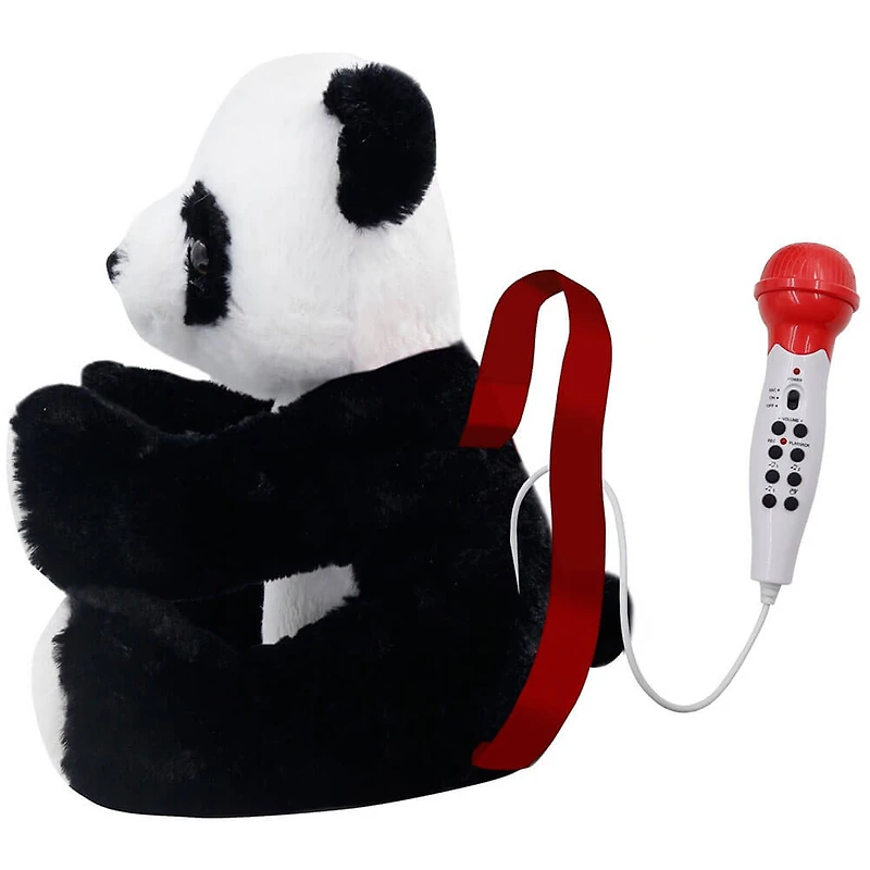 Singalong Buddies Panda with Wired Microphone - OPEN BOX