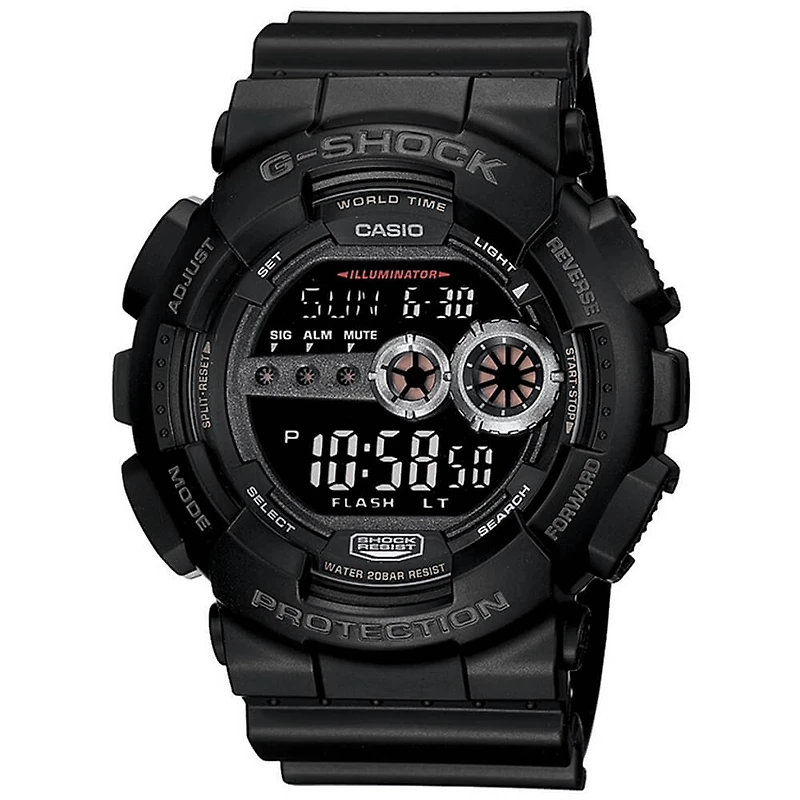 Mens Black G-Shock Military Watch