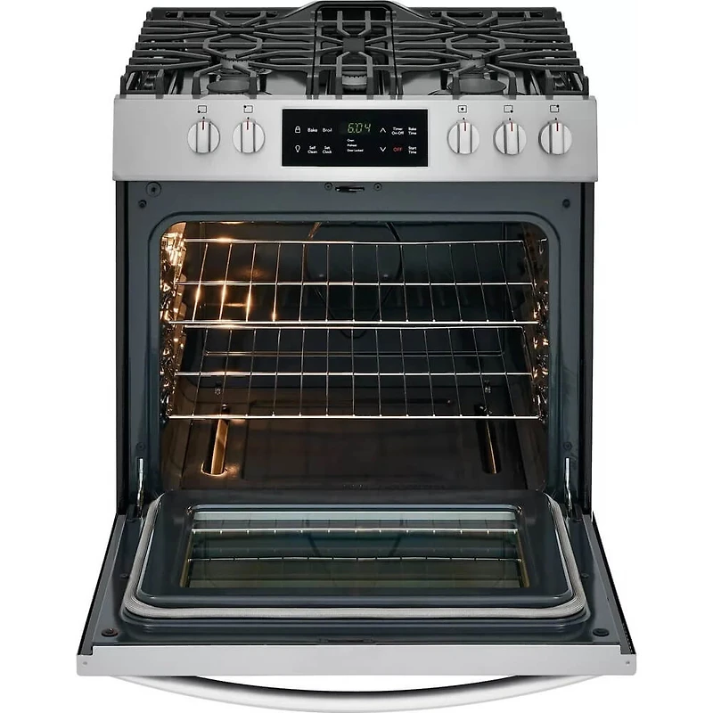 5.0 Cu. Ft. Stainless Freestanding Gas Range
