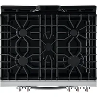 5.0 Cu. Ft. Stainless Freestanding Gas Range