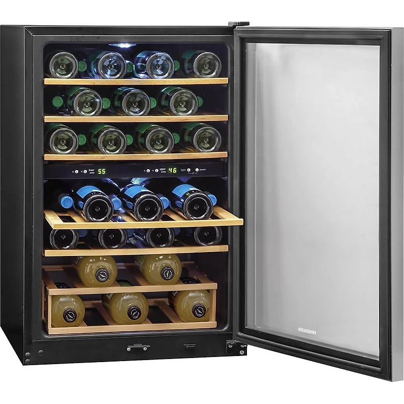 38 Bottle Stainless Wine Cooler
