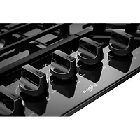 36 inch Black 5 Burner Gas Cooktop