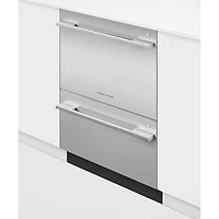 44dB Stainless Double Tall DishDrawer