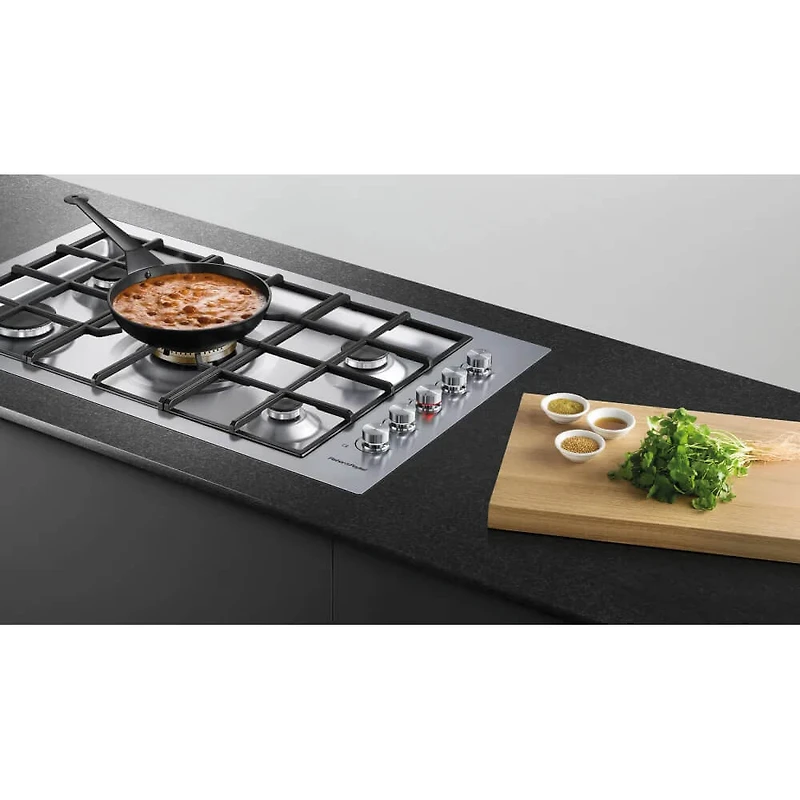 Series 9 36 inch Stainless Steel 5 Burner Gas Cooktop