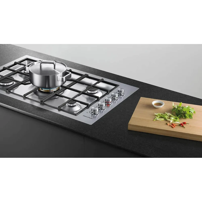 Series 9 36 inch Stainless Steel 5 Burner Gas Cooktop