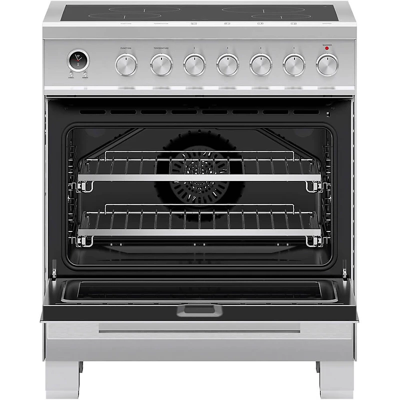 3.5 Cu. Ft. Stainless Induction Front Control Freestanding Range