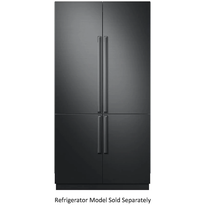42 inch Matte Black Stainless Accessory Kit for Built-In Refrigerator