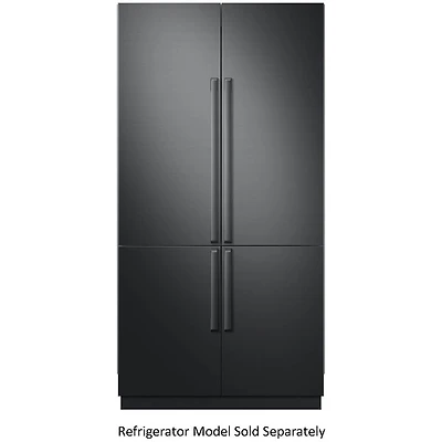 42 inch Matte Black Stainless Accessory Kit for Built-In Refrigerator
