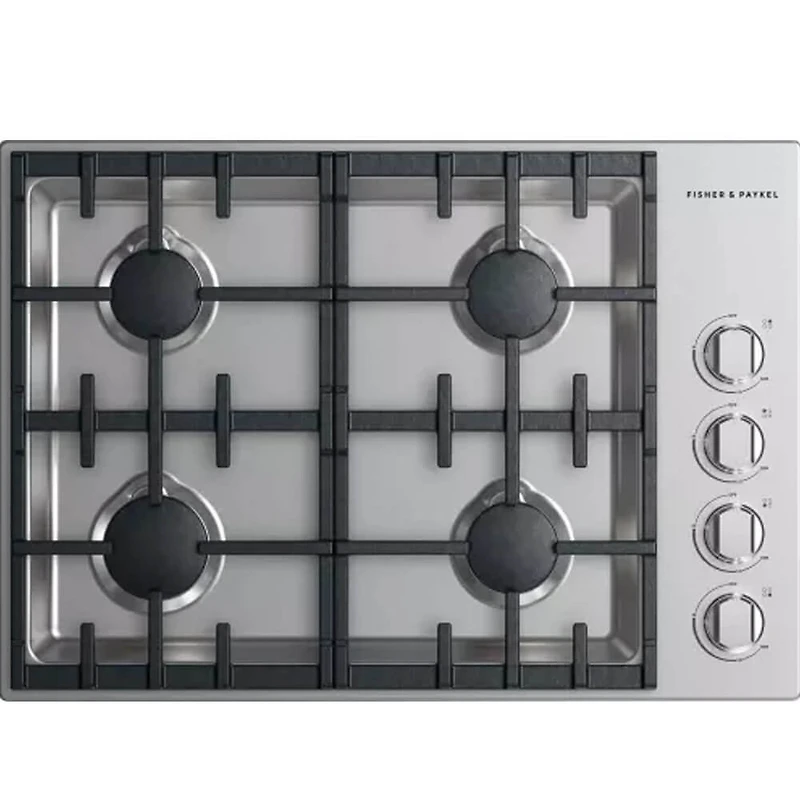 30 inch Stainless Natural Gas Cooktop - OPEN BOX