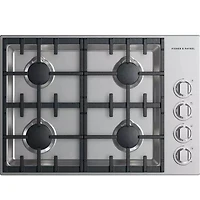 30 inch Stainless Natural Gas Cooktop - OPEN BOX