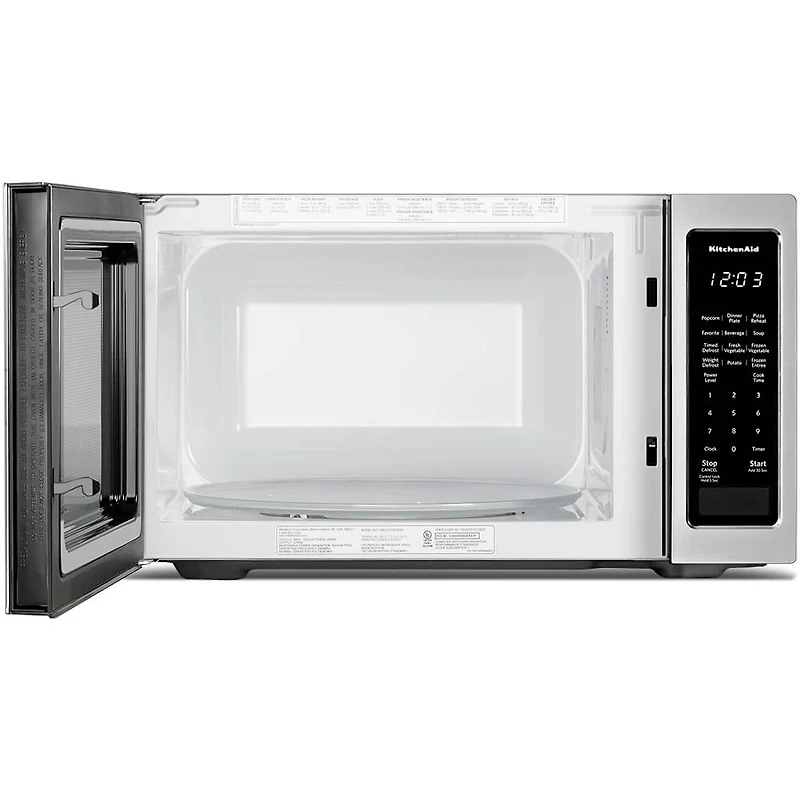 1.6 Cu. Ft. Stainless Countertop Microwave - OPEN BOX