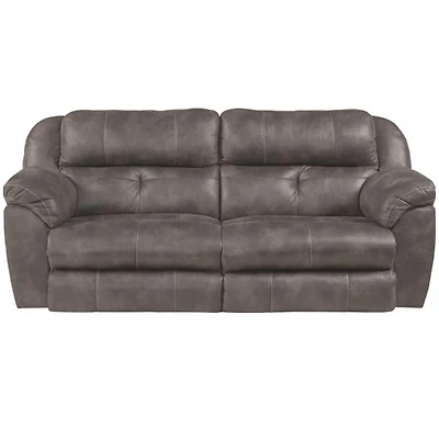 Ferrington Dusk Power Headrest Power Lay Flat Reclining Sofa - OPEN BOX