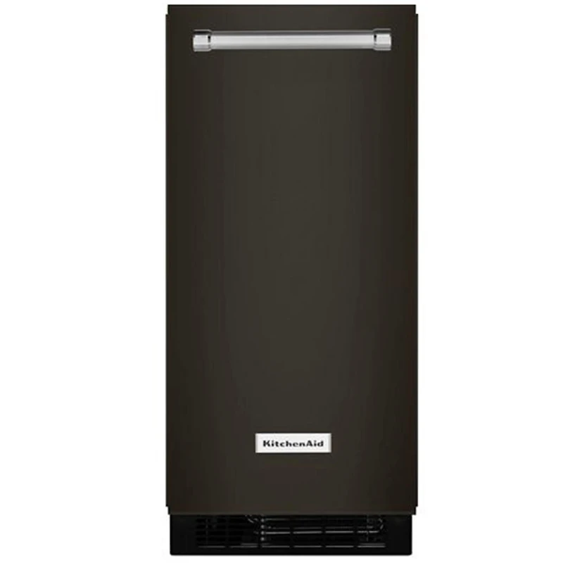15 inch Black Stainless Ice Maker