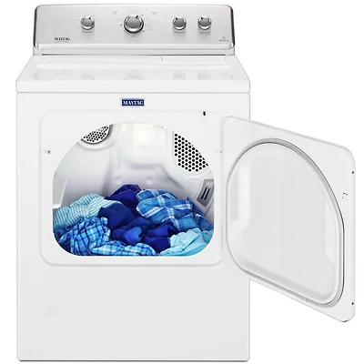 7.0 Cu. Ft. White Gas Dryer
