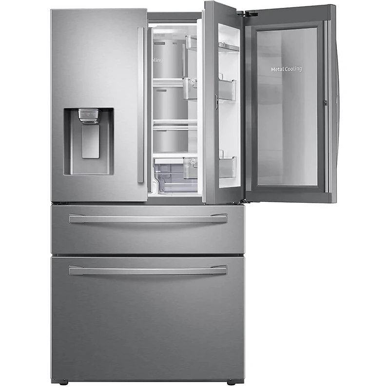 22.4 Cu. Ft. Stainless French Door Counter Depth Refrigerator