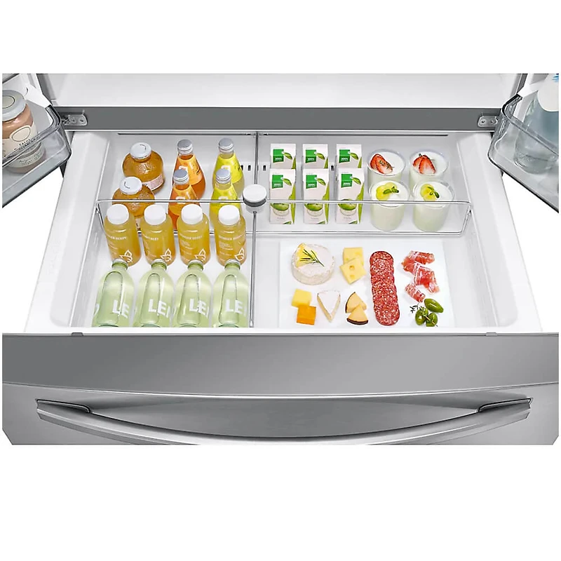 28 Cu. Ft. Stainless 4-Door French Door Refrigerator