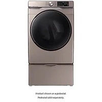 7.5 Cu. Ft. Champagne Electric Dryer with Steam Sanitize