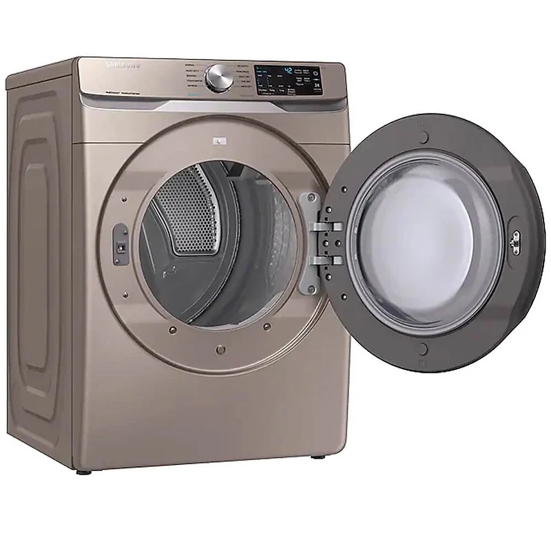 7.5 Cu. Ft. Champagne Electric Dryer with Steam Sanitize