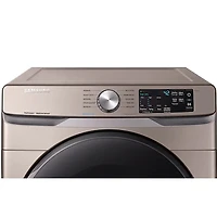 7.5 Cu. Ft. Champagne Electric Dryer with Steam Sanitize