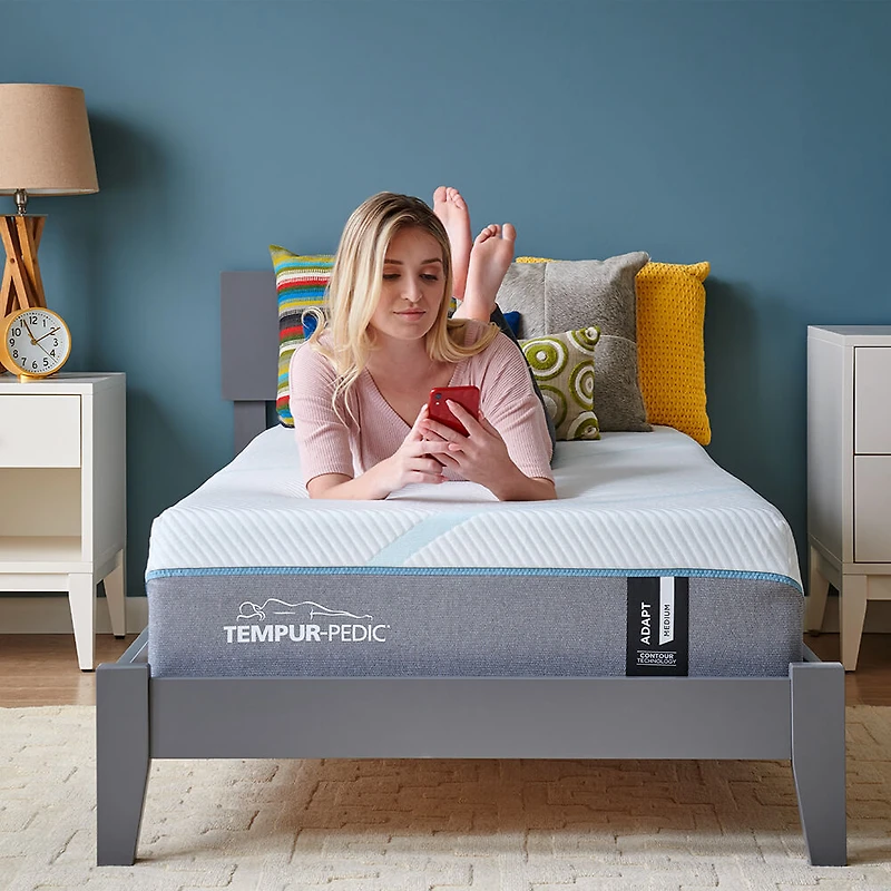 TEMPUR-Adapt Medium Foam Mattress - Queen FLOOR MODEL CLOSEOUT - OPEN BOX - OPEN BOX