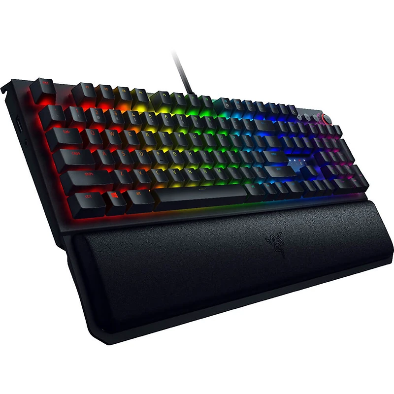 BlackWidow Elite Wired Gaming Mechanical Green Switch Keyboard with RGB Back Lighting - Black - OPEN BOX
