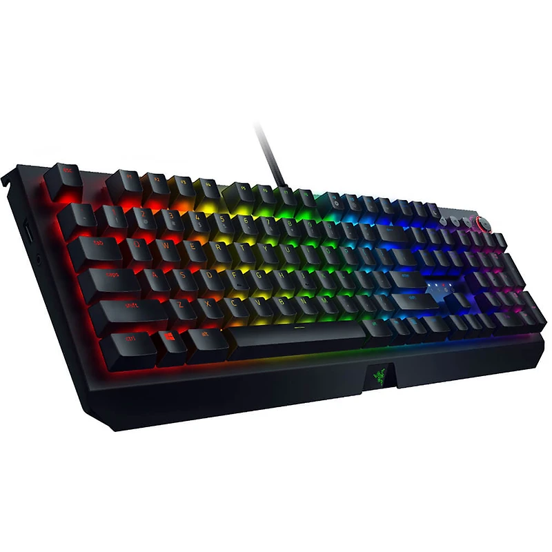 BlackWidow Elite Wired Gaming Mechanical Green Switch Keyboard with RGB Back Lighting - Black - OPEN BOX