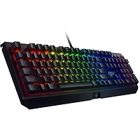 BlackWidow Elite Wired Gaming Mechanical Green Switch Keyboard with RGB Back Lighting - Black - OPEN BOX