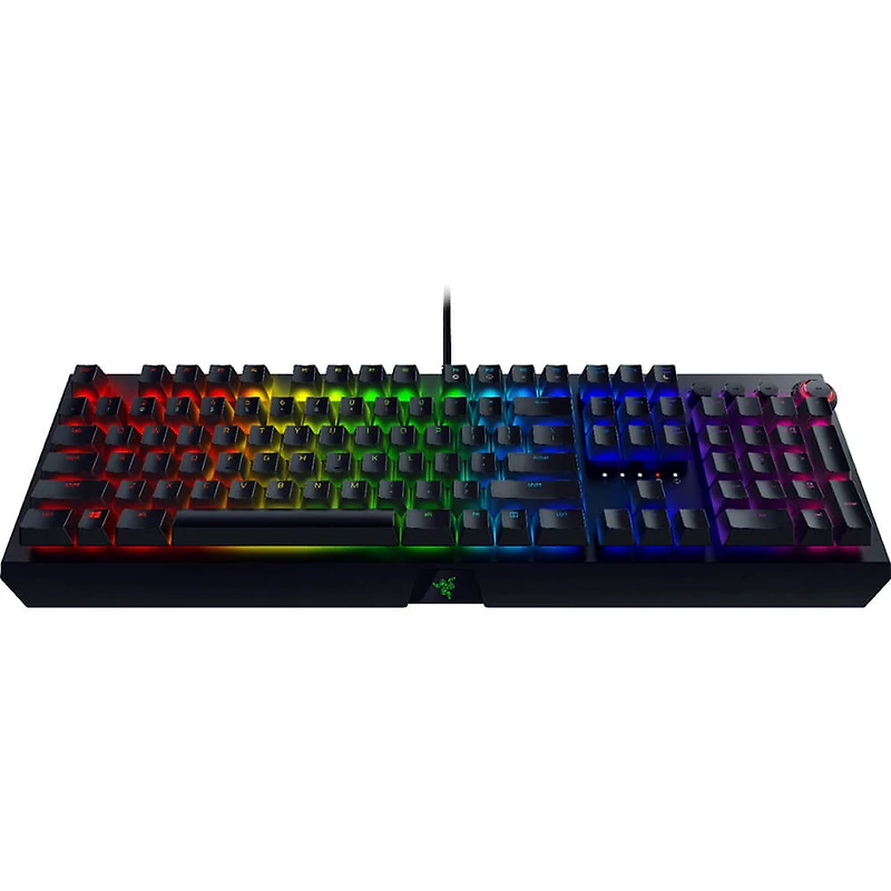 BlackWidow Elite Wired Gaming Mechanical Green Switch Keyboard with RGB Back Lighting - Black - OPEN BOX