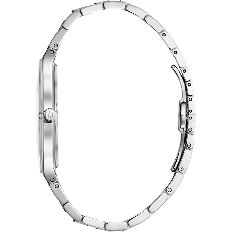 Mens Millenia Silver Watch - OPEN BOX