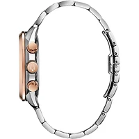 Mens Sutton Silver and Rose Gold Watch - OPEN BOX