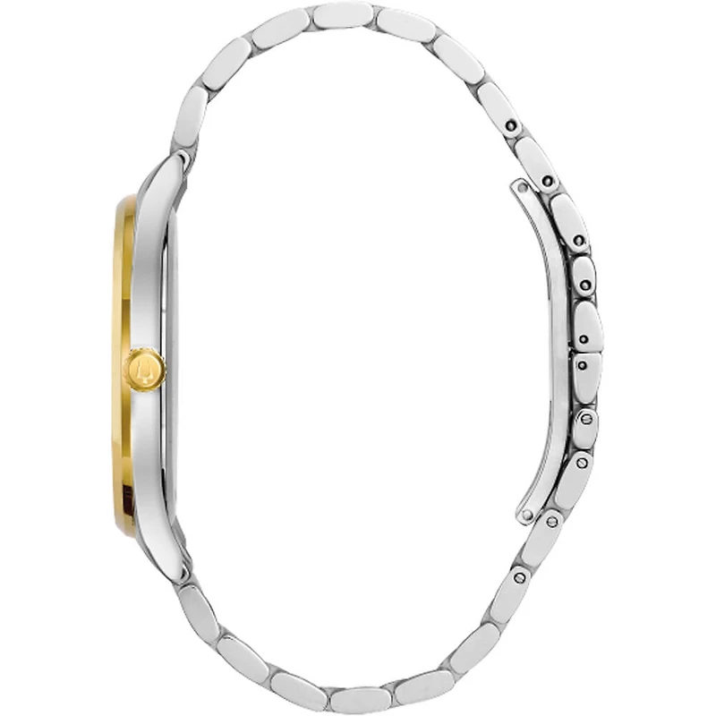 Mens Classic Silver and Gold Watch - OPEN BOX