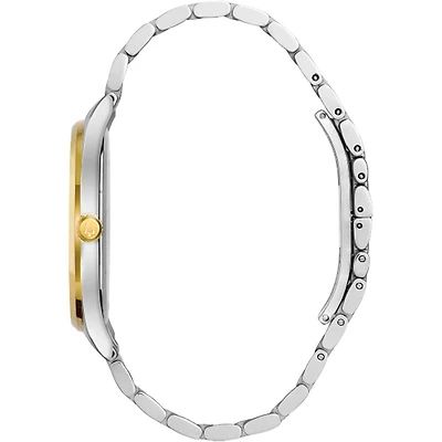 Mens Classic Silver and Gold Watch - OPEN BOX