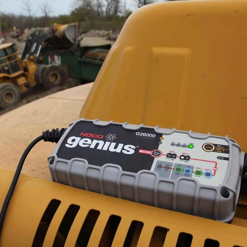 26 Amp UltraSafe Battery Charger with JumpCharge Engine Start - OPEN BOX