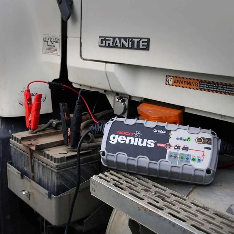 26 Amp UltraSafe Battery Charger with JumpCharge Engine Start - OPEN BOX