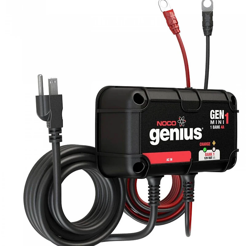 1-Bank 4 Amp On-Board Battery Charger - OPEN BOX