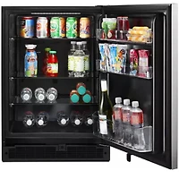 5.1 Cu. Ft. Stainless Steel Undercounter Refrigerator 