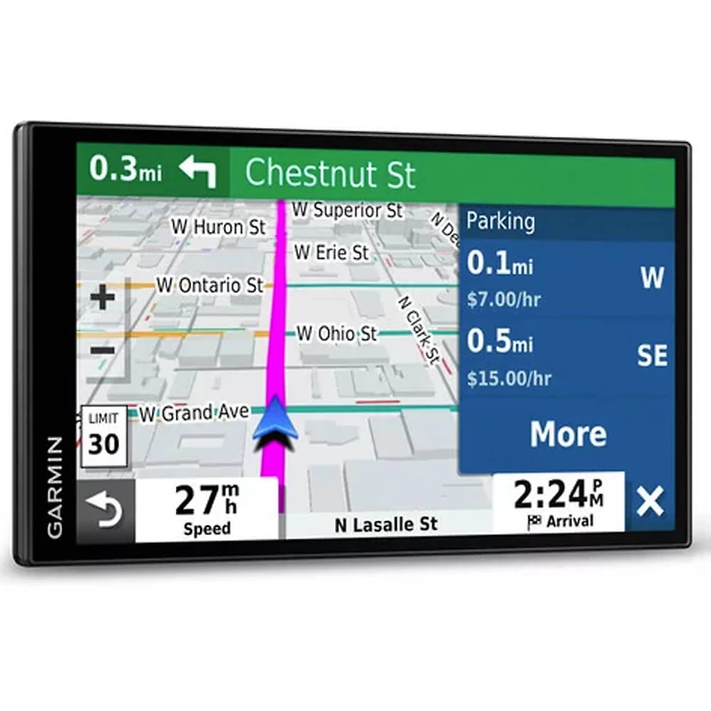 6.96 inch Traffic Car Mount GPS System - OPEN BOX