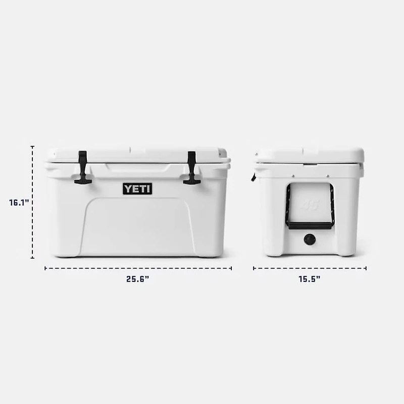 Tundra 45 Hard Cooler - White