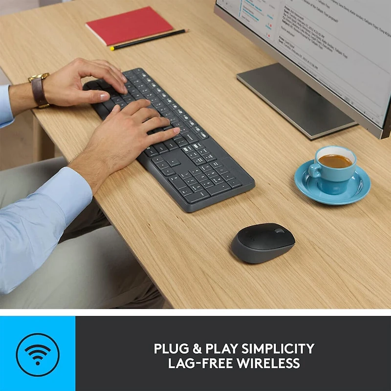 MK235 Wireless Keyboard and Optical Mouse