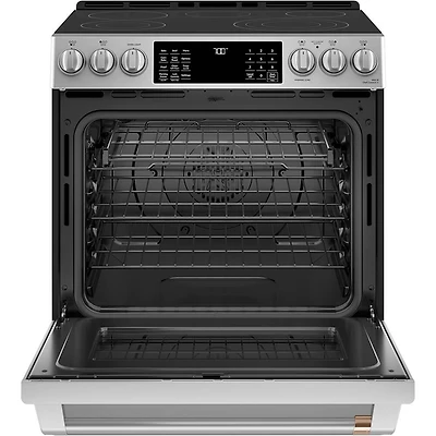 5.7 Cu. Ft. Stainless Electric Convection Range