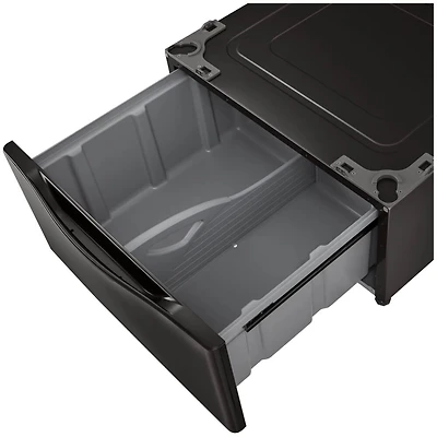 Laundry Pedestal – Black Steel