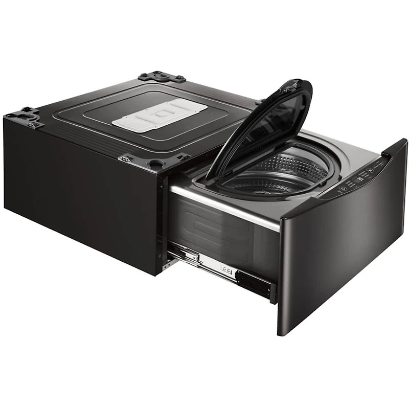 inch Black Steel Sidekick Pedestal Washer