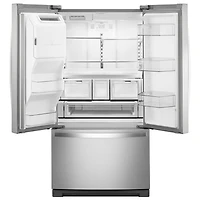 27 Cu. Ft. Stainless Steel Wide French Door Refrigerator 