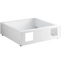 27 inch White Laundry Pedestal Riser