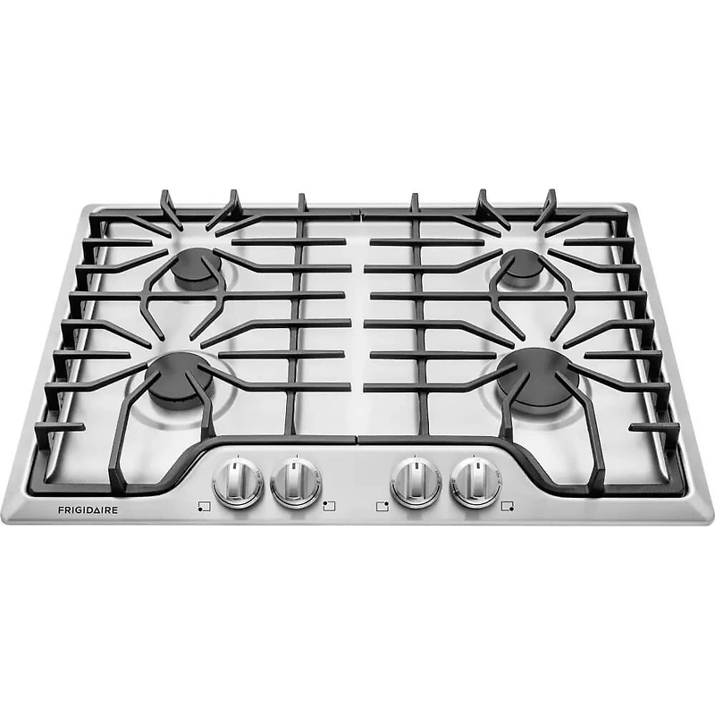 30 inch Stainless 4 Burner Gas Cooktop - OPEN BOX