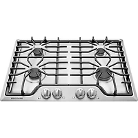 30 inch Stainless 4 Burner Gas Cooktop - OPEN BOX