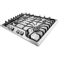 30 inch Stainless 4 Burner Gas Cooktop - OPEN BOX