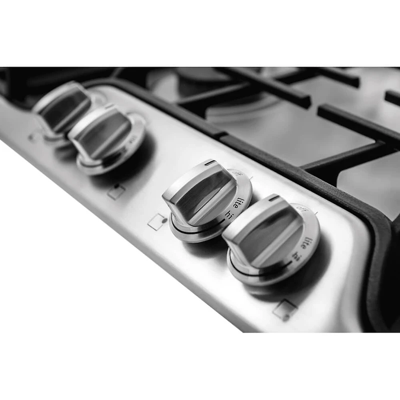 30 inch Stainless 4 Burner Gas Cooktop - OPEN BOX