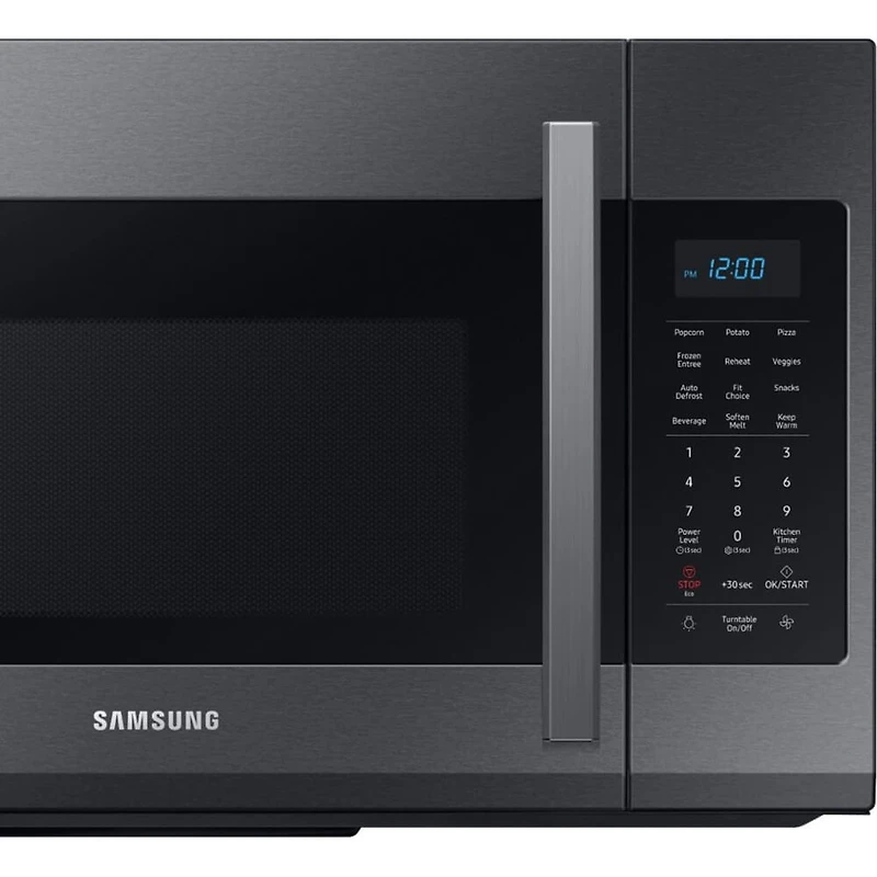 1.9 Cu. Ft. Black Stainless Over the Range Microwave